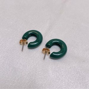 OAK + FORT COLOURED MINI HOOPS